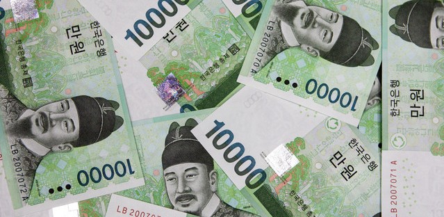 Káº¿t quáº£ hÃ¬nh áº£nh cho korea money